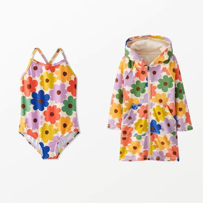 Hannah　スカジャン3XL Long Sleeve Loop Terry Hoodie Cover Up | Hanna Andersson