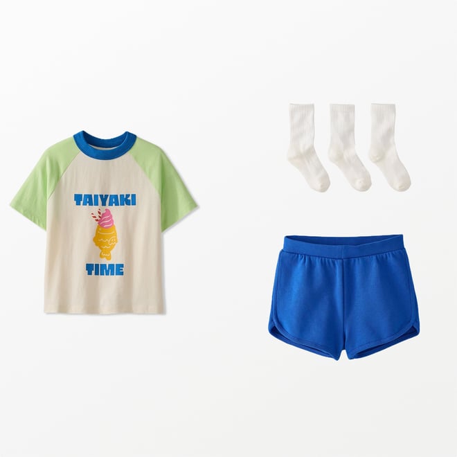 French Terry Dolphin Vent Shorts | Hanna Andersson