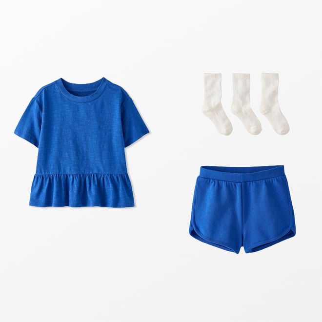 French Terry Dolphin Vent Shorts | Hanna Andersson