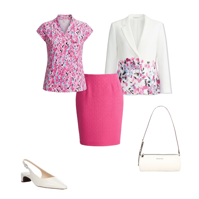 Kasper Jacquard Pencil Skirt | Dillard's