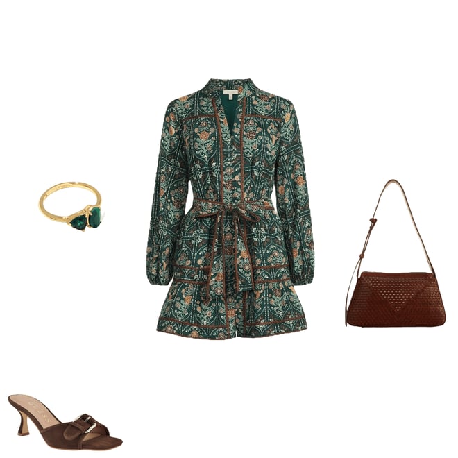 chinese dress ladies Sorrel Long Sleeve Mini Dress