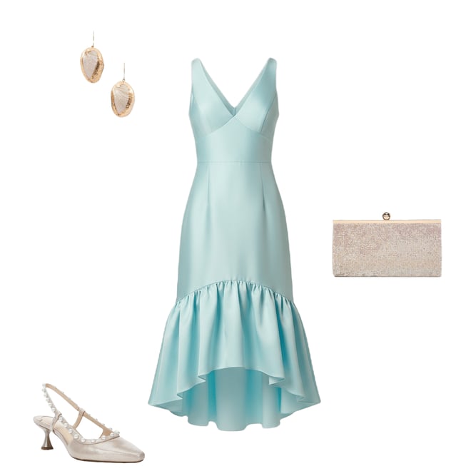 knee length dresses for ladies Luxe Plum Sleeveless Mikado Fit And Flare Midi Dress With V-Back
