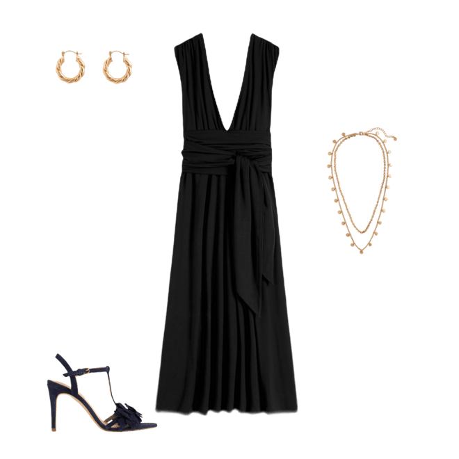 Multiway Jersey Maxi Dress-Black | Boden USA