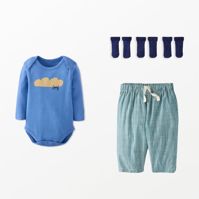 Baby Long Sleeve Graphic Bodysuit | Hanna Andersson