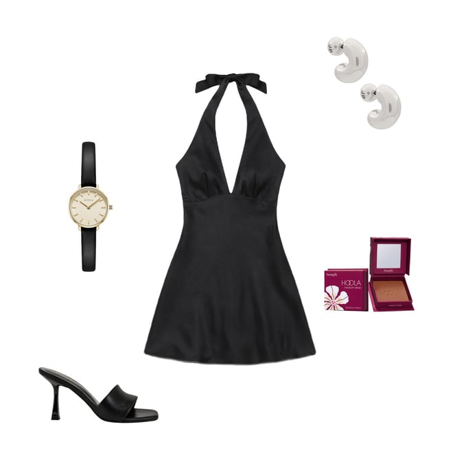 tripp nyc black dress TRIPP Nyc dress – Holy Thrift main image 0
