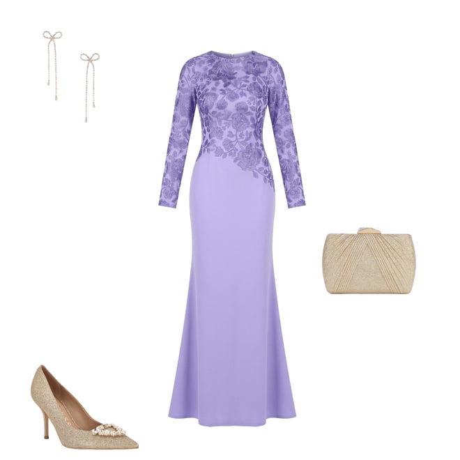 lace full length dress Ivory Lace Sweetheart Maxi Dress
