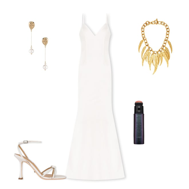 Katie May Bambina Gown in Ivory | REVOLVE
