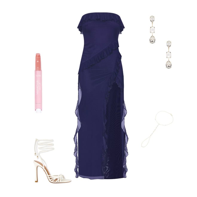 MORE TO COME Frankie Maxi Dress in Navy | REVOLVE