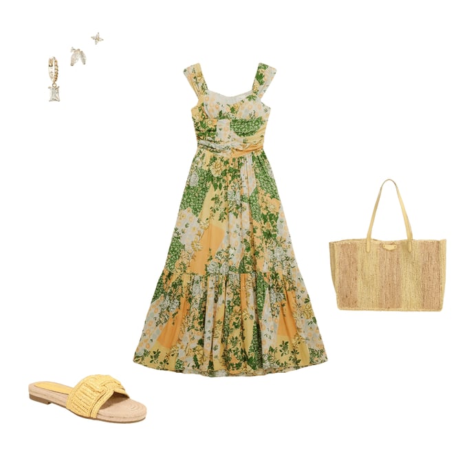Free People Sasha Floral Print Sweetheart Neck Sleeveless Maxi Dress |  Dillard's
