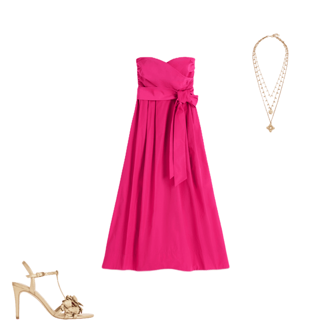 polyvore pink dress Pink purple Polyvore moodboard filler dress gown