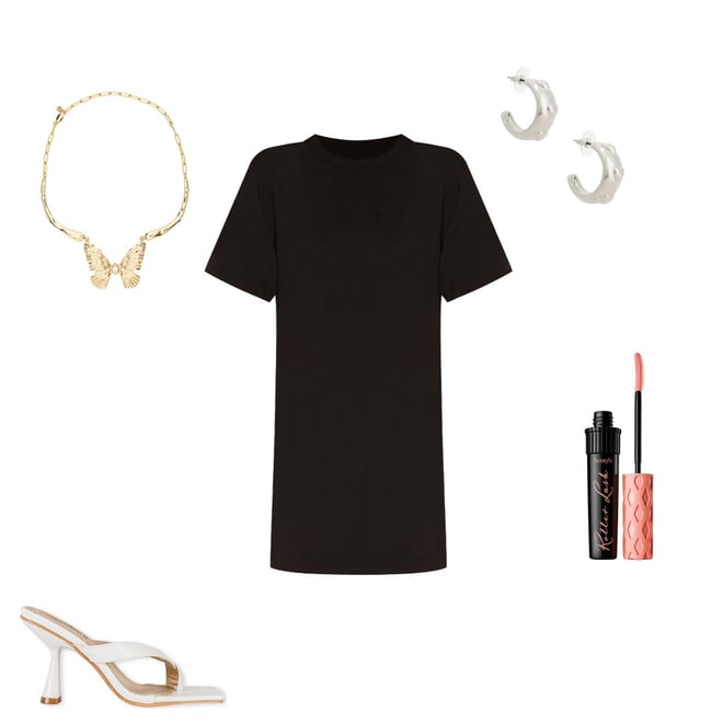 COTTON CITIZEN The Tokyo Mini Dress in Jet Black | REVOLVE