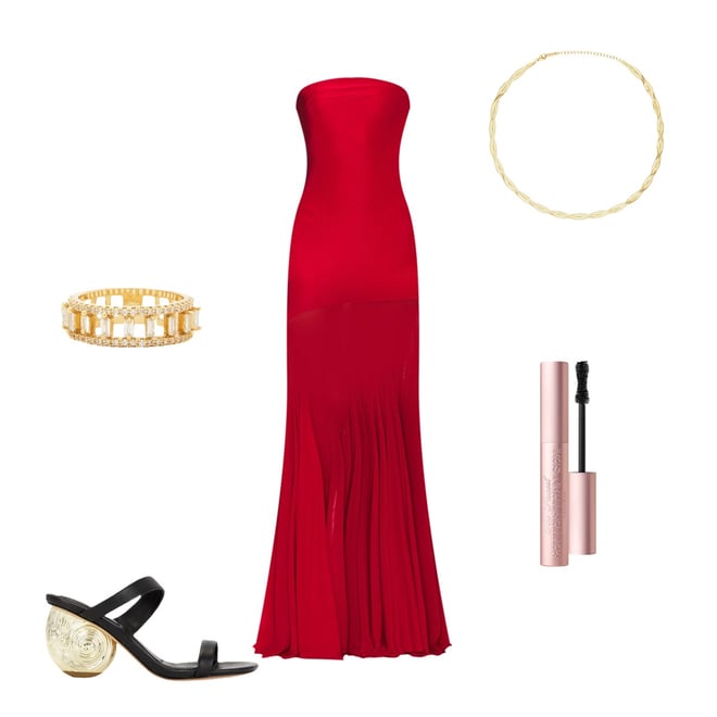 Deme by Gabriella Dahlia Gown in Maroon | REVOLVE