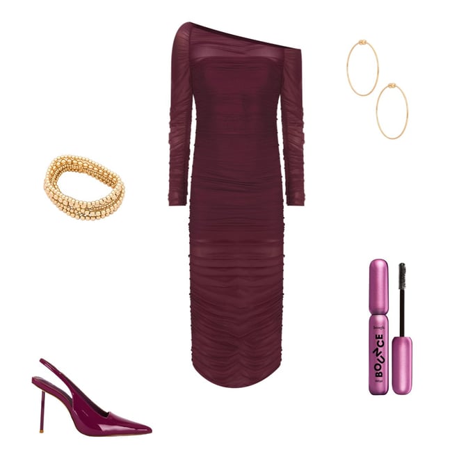 knee length dresses for ladies Chantae Mesh Dress  Retrofete
