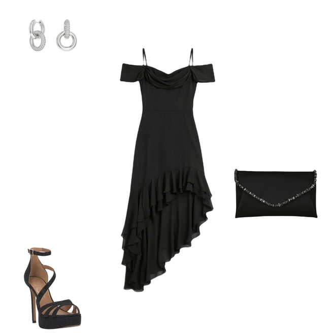 Jessica Simpson Calenta Ankle Strap Platform Sandal in Black