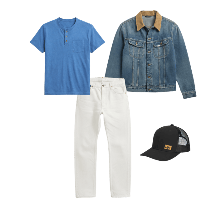 Men's Lee® x J.Crew Japanese Denim Straight Jean | New Arrivals | Lee®