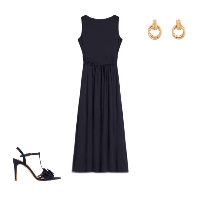 casual sage green maxi dress Yolanda Long Sleeve Maxi Dress