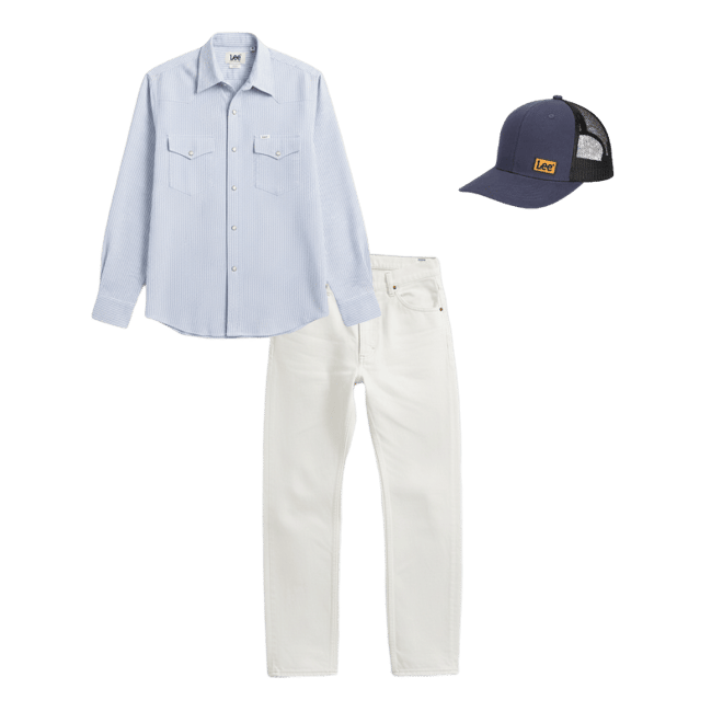 Men's Lee® x J.Crew Japanese Denim Straight Jean | New Arrivals | Lee®