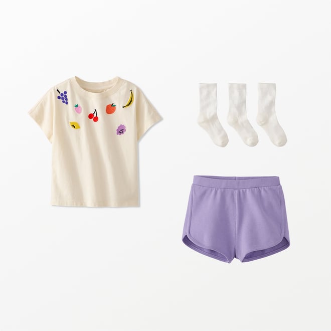 French Terry Dolphin Vent Shorts | Hanna Andersson