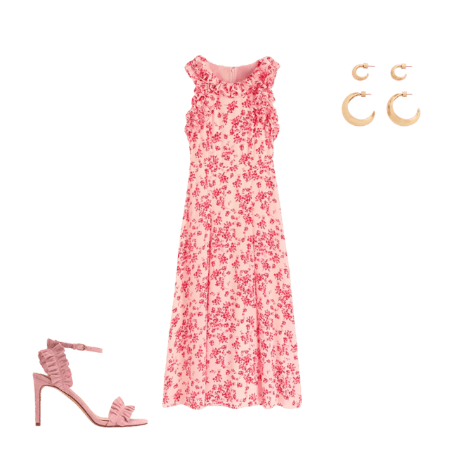 strapless open back dress Lucine Maxi Dress main image 0