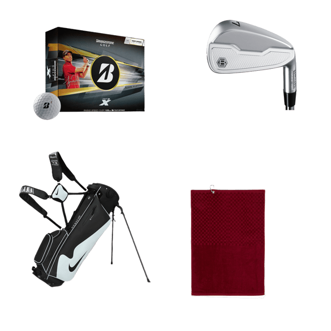 Bridgestone 2026 Tour B X Tiger Golf Balls | Golf Galaxy