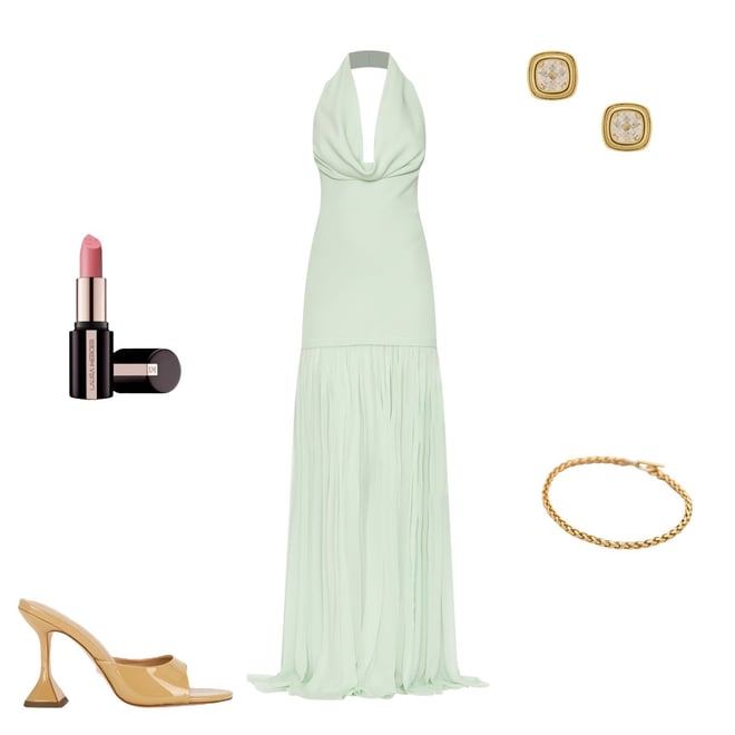 Helsa The Gallery Dress in Mint | REVOLVE