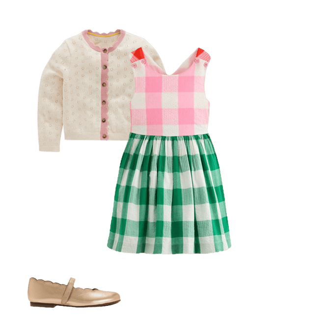 green gingham dress girls Bobo Choses Smocked Gingham Dress – Sunday Best