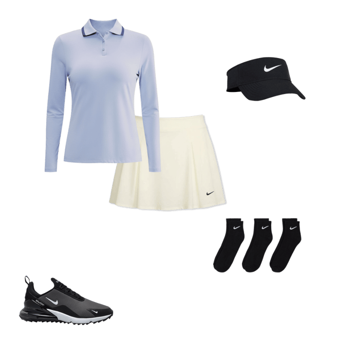 Nike Women's Tour Dri-FIT UV protection Long Sleeve Golf Polo | Golf Galaxy