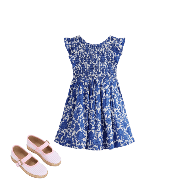 mini boden bow back dress Boden Girls Bow Back Midi Dress in Pink