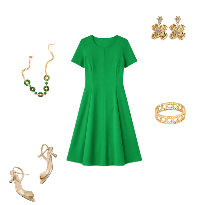 Luxe Ponte Short Sleeve Dress | Talbots
