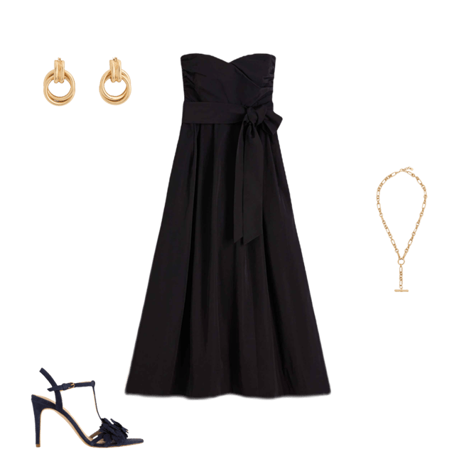 princess polly baby blue dress Holly Golightly Black Dress