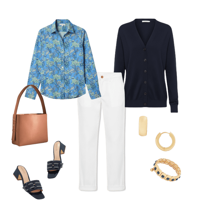 Modern Classic Shirt - Jacobean Woodblock | Talbots