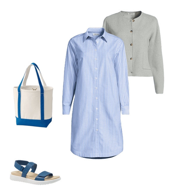 princess polly baby blue dress Long Sleeve Button Dress Blue main image 0