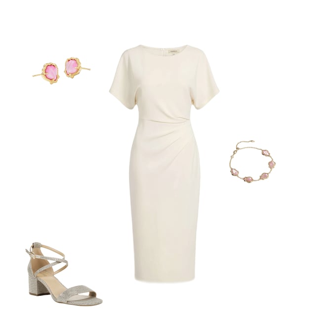caroline forbes blue dress Girls Adaline Ruffle Dress || Apples – Lyon and Pearle main image 1