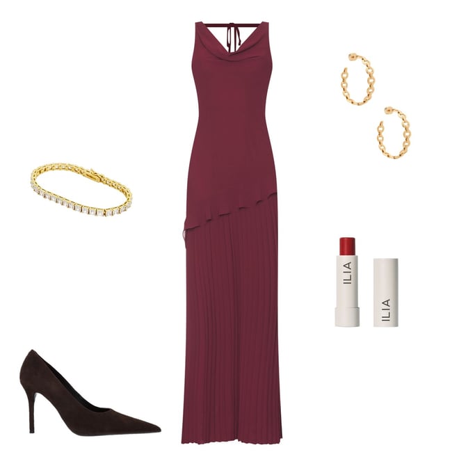 burgundy plaid dress India Dress | Burgundy Plaid