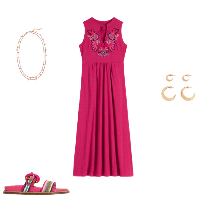 sachin and babi light blue dress Vestido Floral Bloom | Farm Nunca Usado 105311891 main image 0