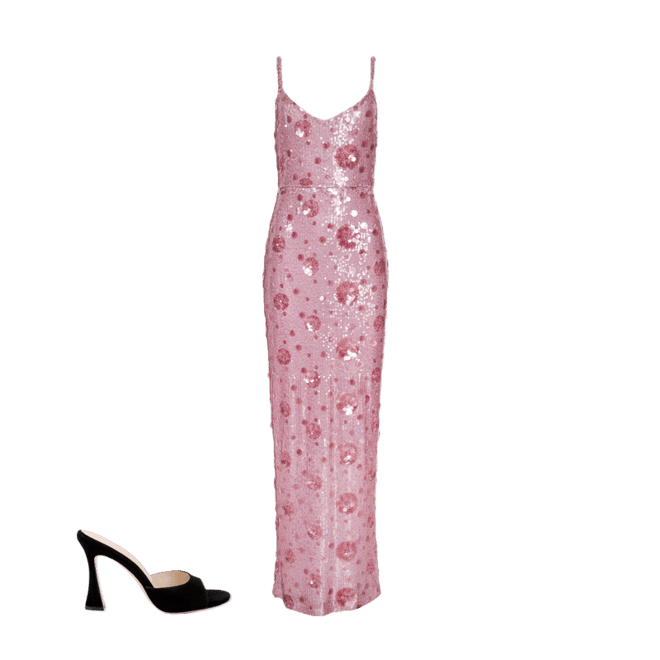 l agence sequin dress L'AGENCE
