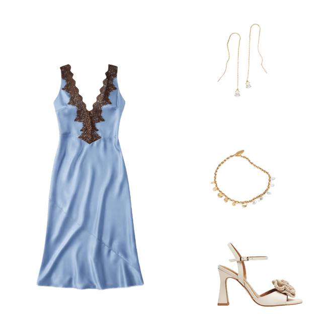 strapless open back dress Shooting Star Powder Blue Plunge-Neck Wrap Maxi Dress With Waist Det – Club  L London