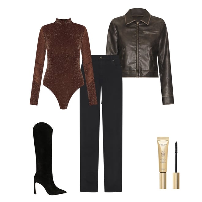 NIA Dallas Jacket in Mink | REVOLVE