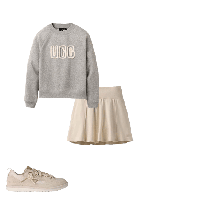 UGG® 公式【 UGG ロゴ クルーネック|UGG Logo Crewneck| 1171477