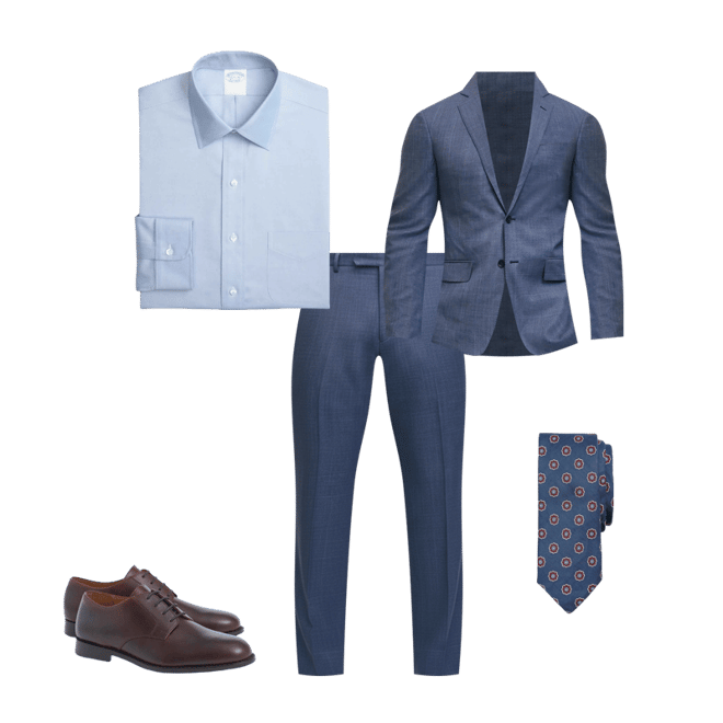 Classic Fit Wool Check 1818 Suit | Brooks Brothers