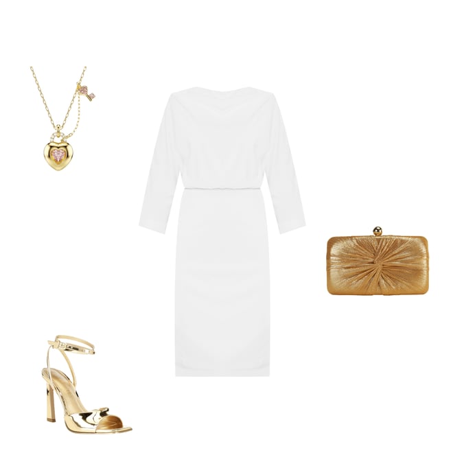 slim fit dress slacks BADGLEY MISCHKA Vintage Silk Yellow Gold Embellished Gown – Jellybean  Vintage main image 0