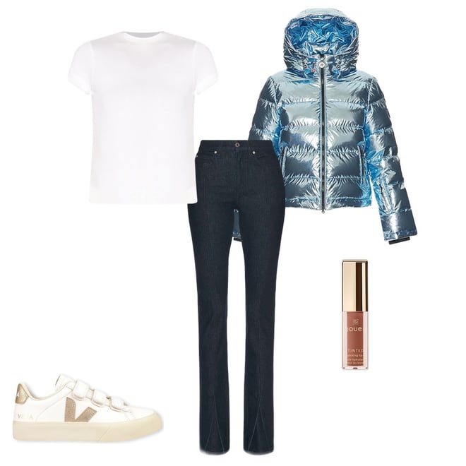 Perfect Moment POLAR スキージャケット - Light Blue Foil | REVOLVE