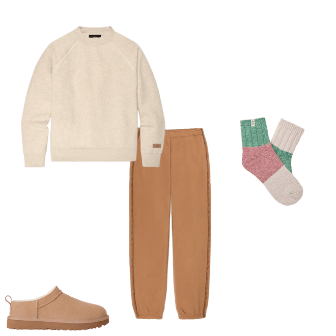 取寄) アグ レディース クラシック クルー ネック UGG women Classic