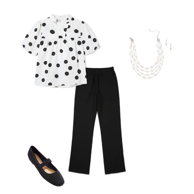 Cato Fashions | Cato Polka Dot Bubble Sleeve Top