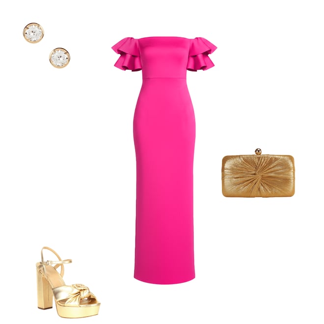 tove gold dress Pastel Gems Nora Necklace – Prism Boutique main image 0