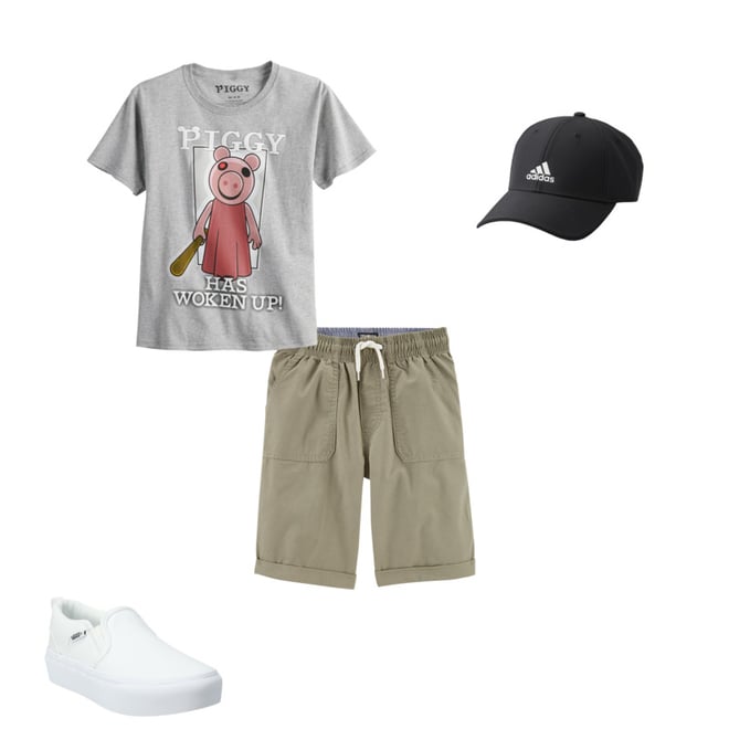 Boys 8 20 Piggy Graphic Tee - roblox shorts with converse