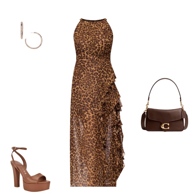 black party dress with long sleeves XUIBOL main image 0