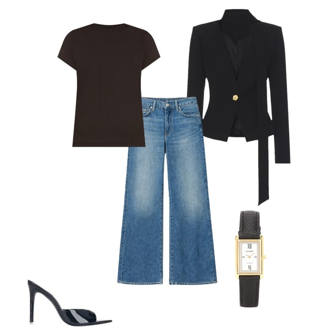Theory Tiny Tee in Black | REVOLVE