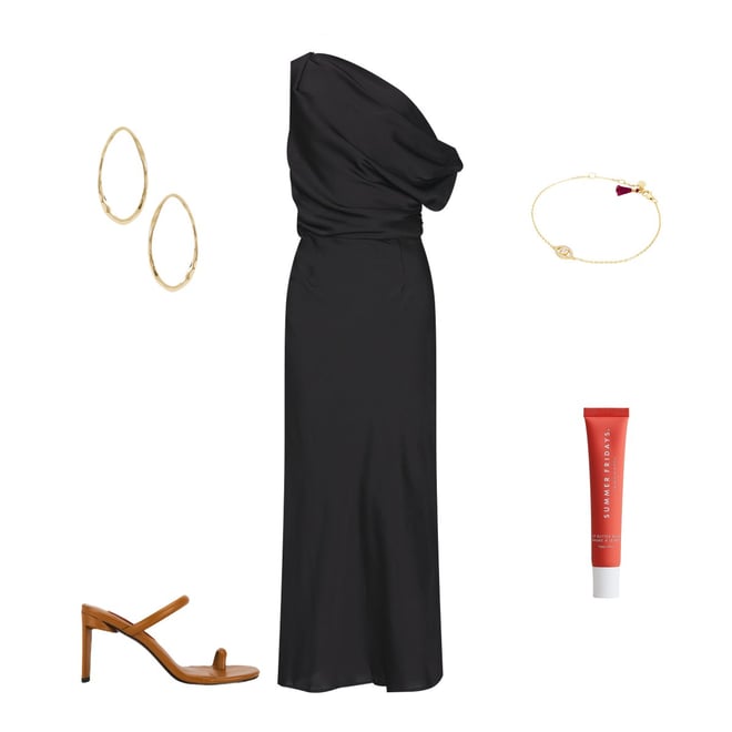 knee length dresses for ladies Ribbed-Knit Turtleneck Backless Maxi Dress in Espresso