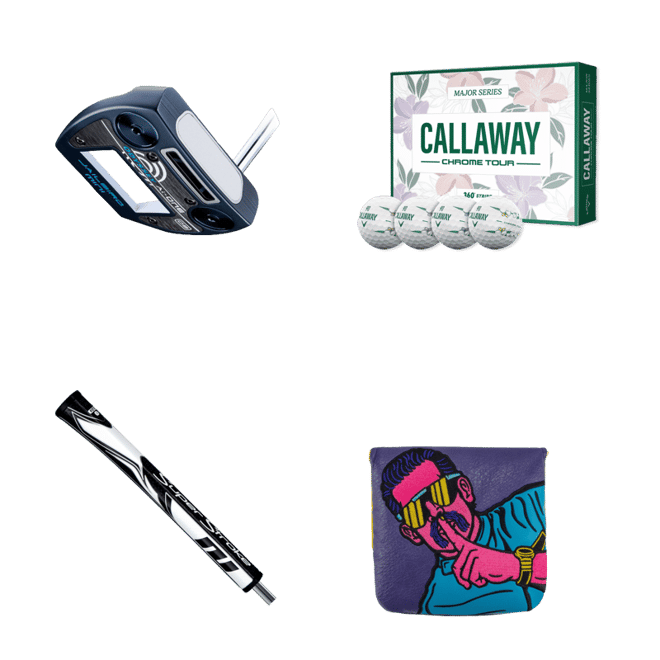 Callaway 2026 Chrome Tour April Major 360 Stripe Golf Balls | Golf